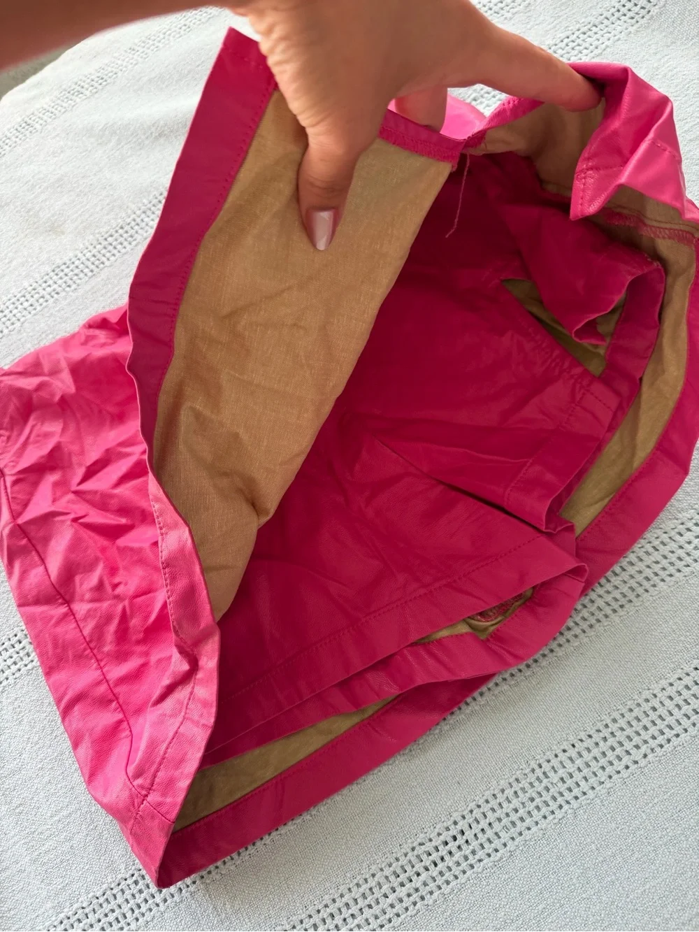 Hot Pink Mini Skort with Side Accent